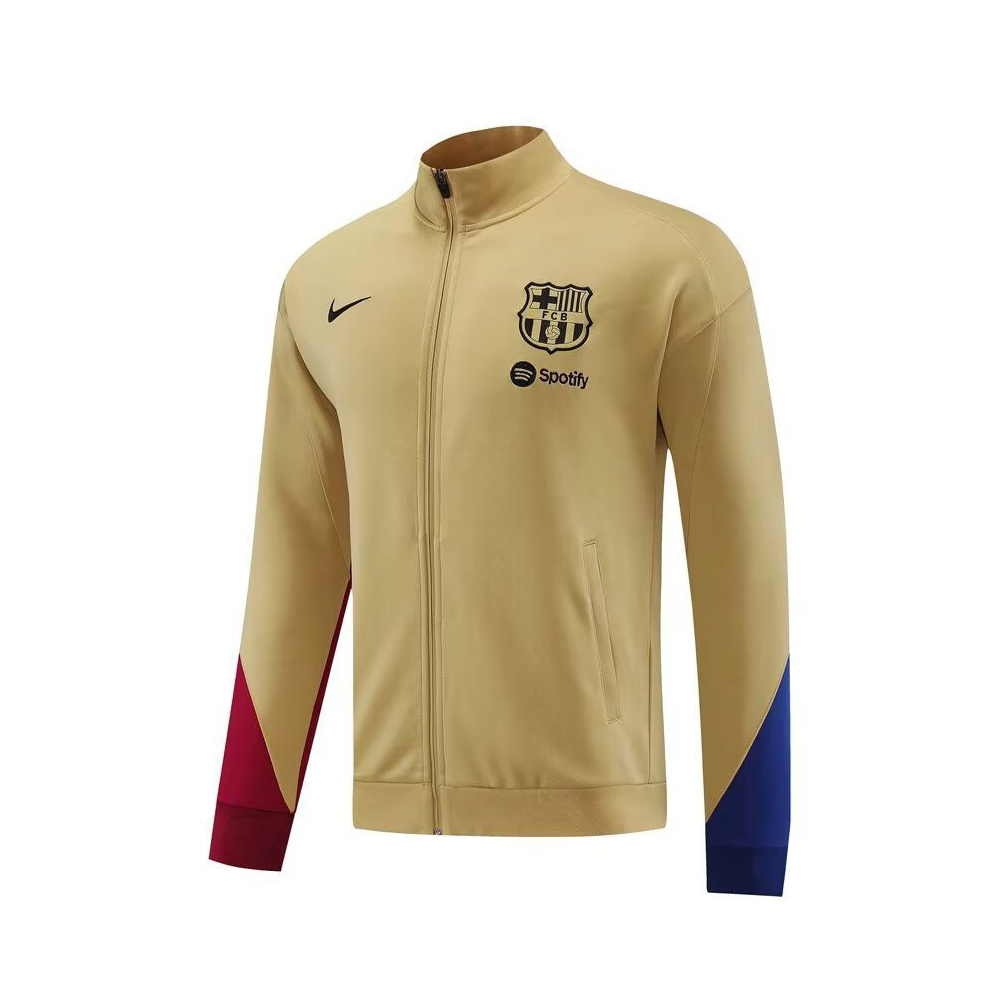 AAA Quality Barcelona 23/24 Jacket - Golden/Red/Blue
